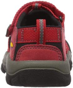 img 2 attached to 👶 Кеды для малышей KEEN Newport H2 Ribbon Red/Gargoyle - Размер 10 M US - Возраст 1-4 года