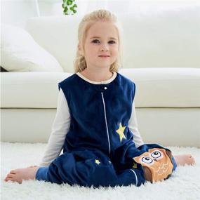 img 3 attached to IDGIRLS Wearable Blanket: Cozy 👧 Toddler Sleeping Essential for Kids' Home Store