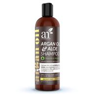 💆 artnaturals moroccan argan oil shampoo - 16 fl oz / 473ml - moisturizing, volumizing sulfate free shampoo for all hair types - used for colored hair, men, women, teens - anti-aging hair care logo