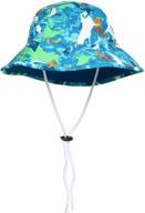 👒 reversible ocean bucket hat - medium boys' accessories by sunbusters for better sun protection & style logo