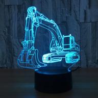 новинка excavator illusion flashing decoration логотип