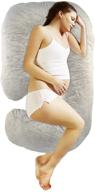 ynaize pregnancy pillow shaped full logo