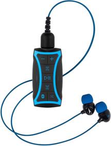 img 4 attached to 🏊 H2O Audio Stream 2: Waterproof MP3 Player with Bluetooth & Underwater Headphones - Ideal for Swimming Laps & Watersports, 8GB Storage