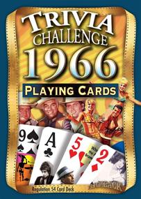 img 2 attached to Flickback 1966 Trivia Playing Cards