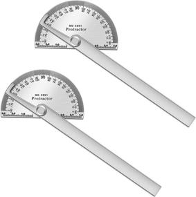img 4 attached to Protractors Stainless Protractor Measuring Multifuctional