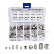 🔩 200pcs stainless socket assortment set by qlouni logo