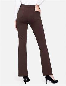 img 3 attached to BALEAF Stretchy Business Trousers Pockets Sports & Fitness and Team Sports