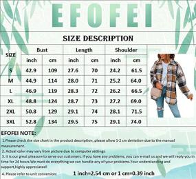 img 1 attached to EFOFEI Womens Cardigan Sleeve Jackets Women's Clothing and Coats, Jackets & Vests