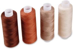 img 3 attached to LANGYS 30 Color Polyester Sewing Thread Coils: Ideal for Hand and Machine Sewing (30 Colors Included)