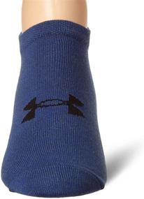 img 3 attached to Ultimate Comfort: Under Armour Men's Essential Lite No Show Socks, 6 Pairs