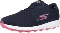 boost your golf game 🏌️ with skechers women's max golf shoe логотип