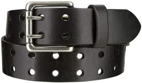 img 2 attached to 👔 Stylish Drake Grain Casual Leather Accessories and Belts for Men - Shop Now!