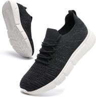 ouumeis athletic sneakers for men: breathable and lightweight! logo