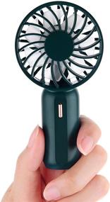 img 4 attached to Volkcam Handheld Adjustable Rechargeable Travelling Heating, Cooling & Air Quality