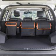 streamline your travel with marksign deluxe trunk and backseat organizer - perfect for medium or large size suvs & rvs logo