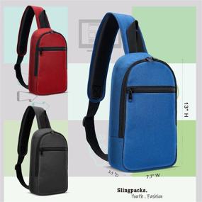 img 1 attached to Рюкзак Crossbody Shoulder Hiking Sports