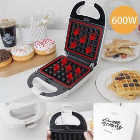 img 2 attached to Chunk Waffle Maker Multi Function Detachable Kitchen & Dining