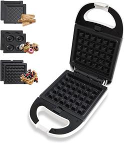 img 4 attached to Chunk Waffle Maker Multi Function Detachable Kitchen & Dining