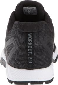 img 2 attached to Reebok Womens Workout Sneaker Black Women's Shoes