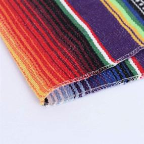 img 1 attached to Humorous Mexican 14x108 Fringe Table Runners