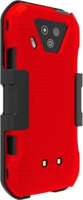 img 2 attached to Wireless ProTech Case With Clip Compatible With Kyocera DuraForce Ultra 5G Phone Model E7110 (Verizon) Cell Phones & Accessories