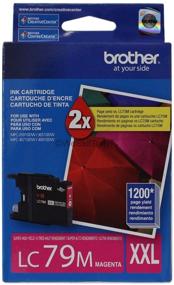 img 1 attached to Brother Printer LC79M Super High Yield (XXL) Magenta Cartridge Ink - Retail Packaging