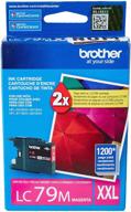 brother printer lc79m super high yield (xxl) magenta cartridge ink - retail packaging logo