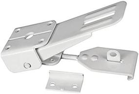 img 2 attached to 🔒 RV Designer E316 Camper Latch | Folding Exterior Hardware in White