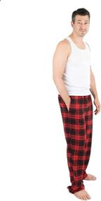 img 2 attached to 👖 Leveret XXL Flannel Bottoms: Comfy Men's Sleep & Lounge Pajama Clothing