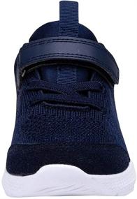 img 3 attached to 👟 Zoneyue Buckled Tennis Sneakers: Stylish Toddler Girls' Shoes for Sports & Playtime