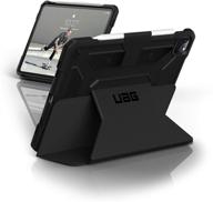 📱 uag ipad pro 12.9-inch (4th generation, 2020) case metropolis [black] - slim, heavy-duty, military drop tested cover with multi-viewing angles stand logo