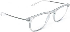 img 2 attached to 👓 Nooz Optics Reading Glasses - Square Shape - Magnifying Readers for Men and Women - Dino Model Essential Collection: Perfect Vision in Style