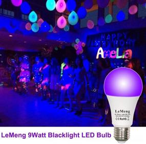 img 1 attached to 💡 SEO-optimized Blacklight Fluorescent Bulbs: Ultraviolet Equivalent 395-400Nm