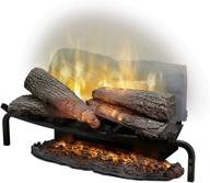 🔥 discover the realism of the dimplex revillusion 25" plug-in electric fireplace log set - model rlg25, 120v, 1500w, 12.5 amps black logo