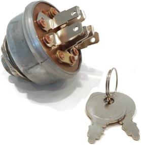 img 4 attached to 🔑 Ignition Key Switch with 2 Keys for Cub Cadet Tractors | Fits 3184, 3186, 3206, 3235, 3240 | By The ROP Shop