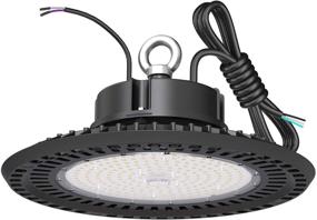 img 4 attached to 🔦 BFT LED High Bay Light 240W UFO 5000K 36,000LM, 0-10V Dimmable, 1000W HID/HPS Replacer, UL 6-Foot Cable, UL Certified Driver IP65, Hook Mount, Shop Lights, Garage, Factory, Warehouse, Workshop, Area Lighting Solution.