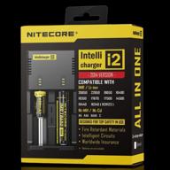 ⚡️ nitecore nitecore-i2-v2014-a: универсальное интеллектуальное зарядное устройство для imr/li-ion аккумуляторов - 2014 новая версия (черный) логотип