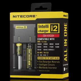 img 1 attached to ⚡️ NiteCore NiteCore-i2-V2014-A: Универсальное интеллектуальное зарядное устройство для IMR/Li-Ion аккумуляторов - 2014 Новая версия (Черный)