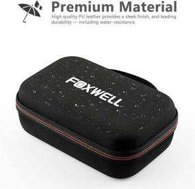 img 3 attached to 👜 Защитная сумка для хранения автомобильного сканера FOXWELL Original NT201, NT301, NT301 Plus, NT630 Plus OBD2 - Жесткий чехол для OM126P, AL319, Launch V+ V Plus.