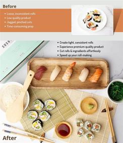 img 2 attached to 🍣 Sushi Making Kit - Ideal Choice for Beginners and Professionals