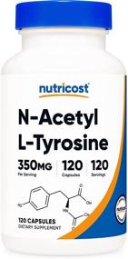 img 4 attached to 🌱 Nutricost N-Acetyl L-Tyrosine (NALT) 350mg - 120 Capsules | Gluten Free, Non-GMO Supplement