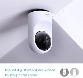 img 1 attached to Kami Home Security Camera System 1080P HD Indoor Smart Cam, Motion-Activated with Dual-Band Wi-Fi 📷 (2.4G/5G), 1 Year of Free Cloud Storage, Kami/YI Home APP - Alexa and Google Assistant Compatible