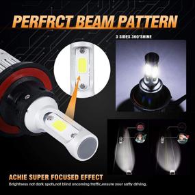 img 1 attached to 🔦 Auxbeam H13 LED Bulb: 6500K Super Bright 9008 Conversion Kit - 2 Pcs