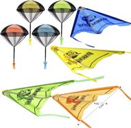🪂 fun-filled outdoor activity: joyin parachute figures for throwing and soaring high logo