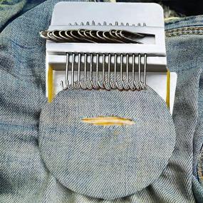img 2 attached to Darning Loom Speedweve Type Weave Tool: A Beginner's Convenient Kit for DIY Weaving Arts, Efficiently Mending Jeans, Repairing Holes, and Creating Beautiful Weavings on Clothes and Socks