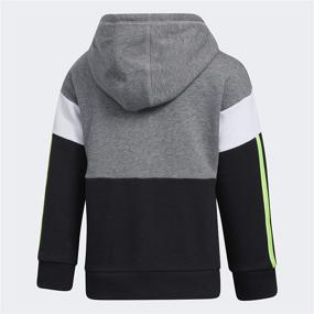 img 3 attached to Adidas Athletic Pullover Hooded Sweatshirt Boys' Clothing