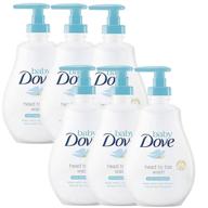 🚿 dove baby head to toe body wash rich moisture: 6 packs for ultimate hydration - 13.52 fl.oz / 400 ml each logo