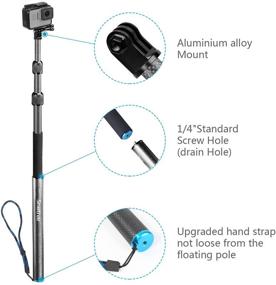 img 2 attached to Smatree Detachable Extendable Waterproof Compatible