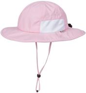 👒 swimzip kid's sun hat - wide brim upf 50+ protection hat for baby, toddler, children logo