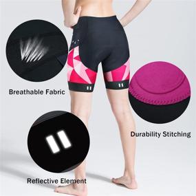img 1 attached to ENBLFOXS Womens Cycling Padding Spinning Sports & Fitness in Cycling